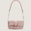 Elegant 2025 Small Square Shoulder & Crossbody Bag - Versatile Baguette Style