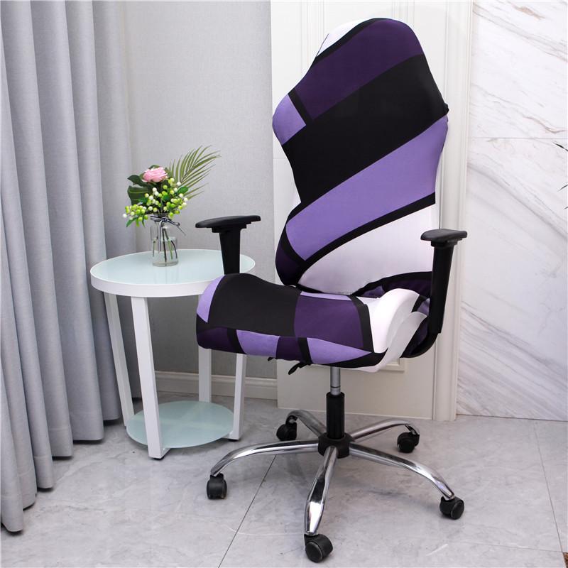 Household Elastic E-sports Chair Cover Office Internet Cafe Anchor Chair Cover Table and Chair Home Comfort