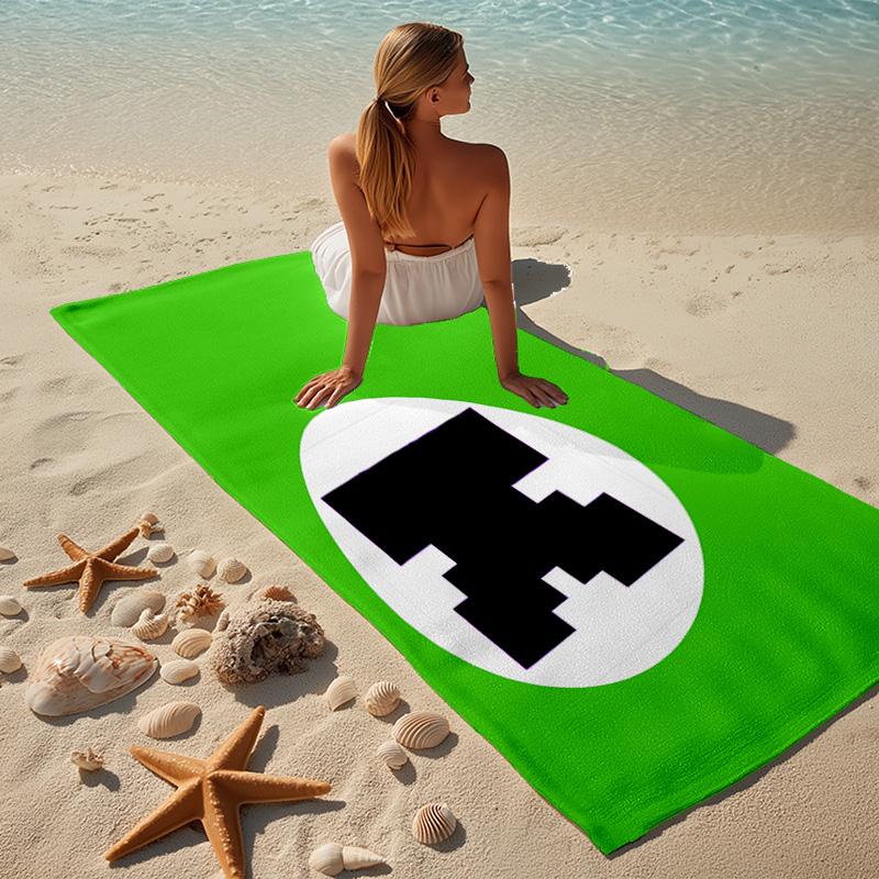 Kick Beach Towel Microfiber Beach Towel Super Soft & Absorbent for Bath, Beach, Travel  Bath Time Accessory, Fan gifts
