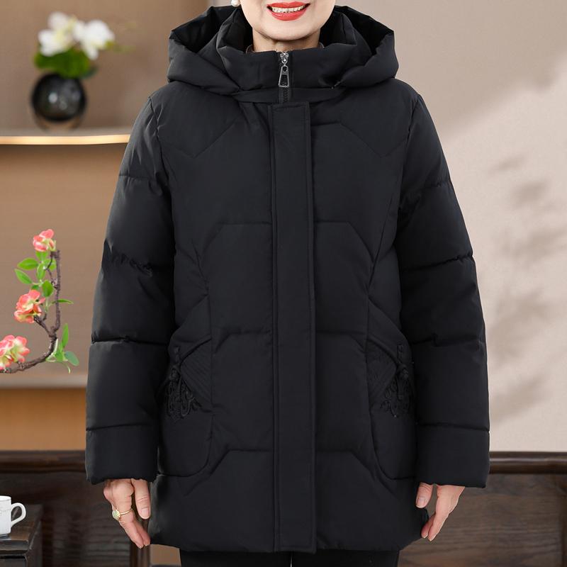 

Большие размеры 2XL-7XL зимние куртки женские парки с капюшоном элегантные толстые теплые женские верхние одежды среднего возраста зимние пальто 7XL зелёный