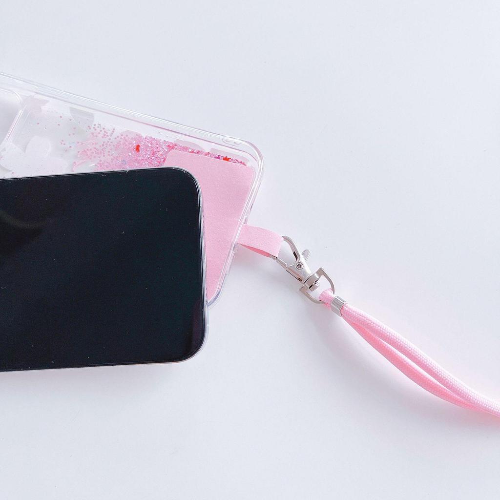 Mobile Phone Lanyard Neck/Crossbody/Wrist Strap with Clip and ID Holder - Anti-Lost Woven Design