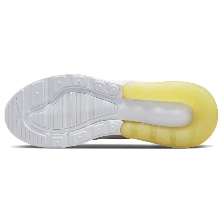 New Nike Air Max 270 White Yellow Strike Women's DV2184-100