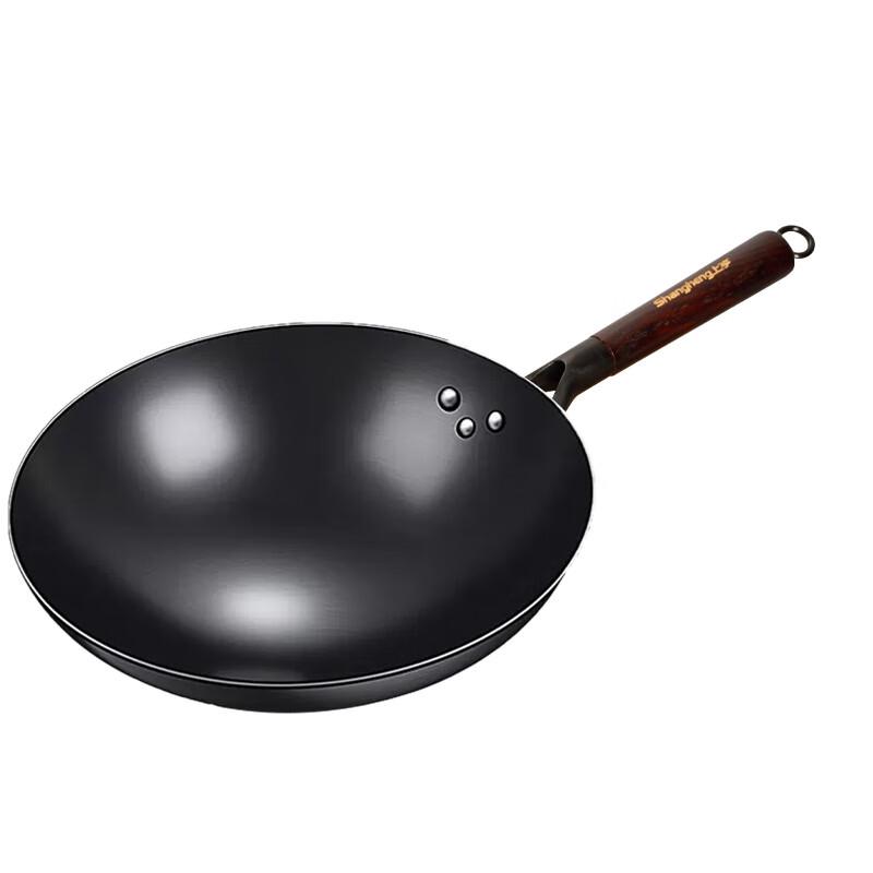 

Shangheng Non-Coated Refined Iron Wok