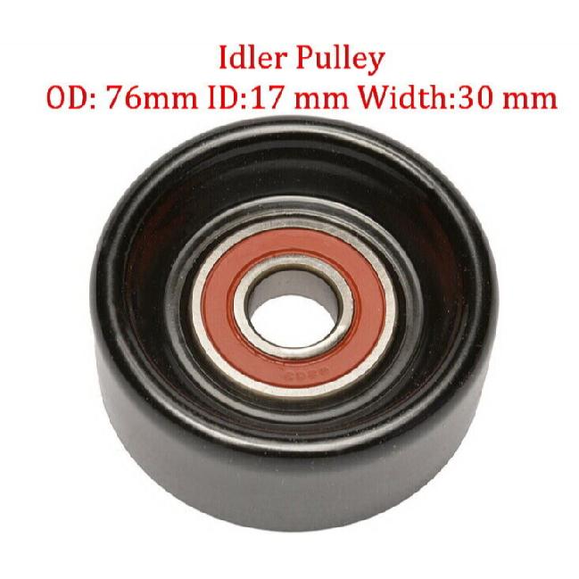Belt Tensioner Pulley & Idler Pulley Fits:Grand Cherokee TJ Wrangler 99-06 4.0L