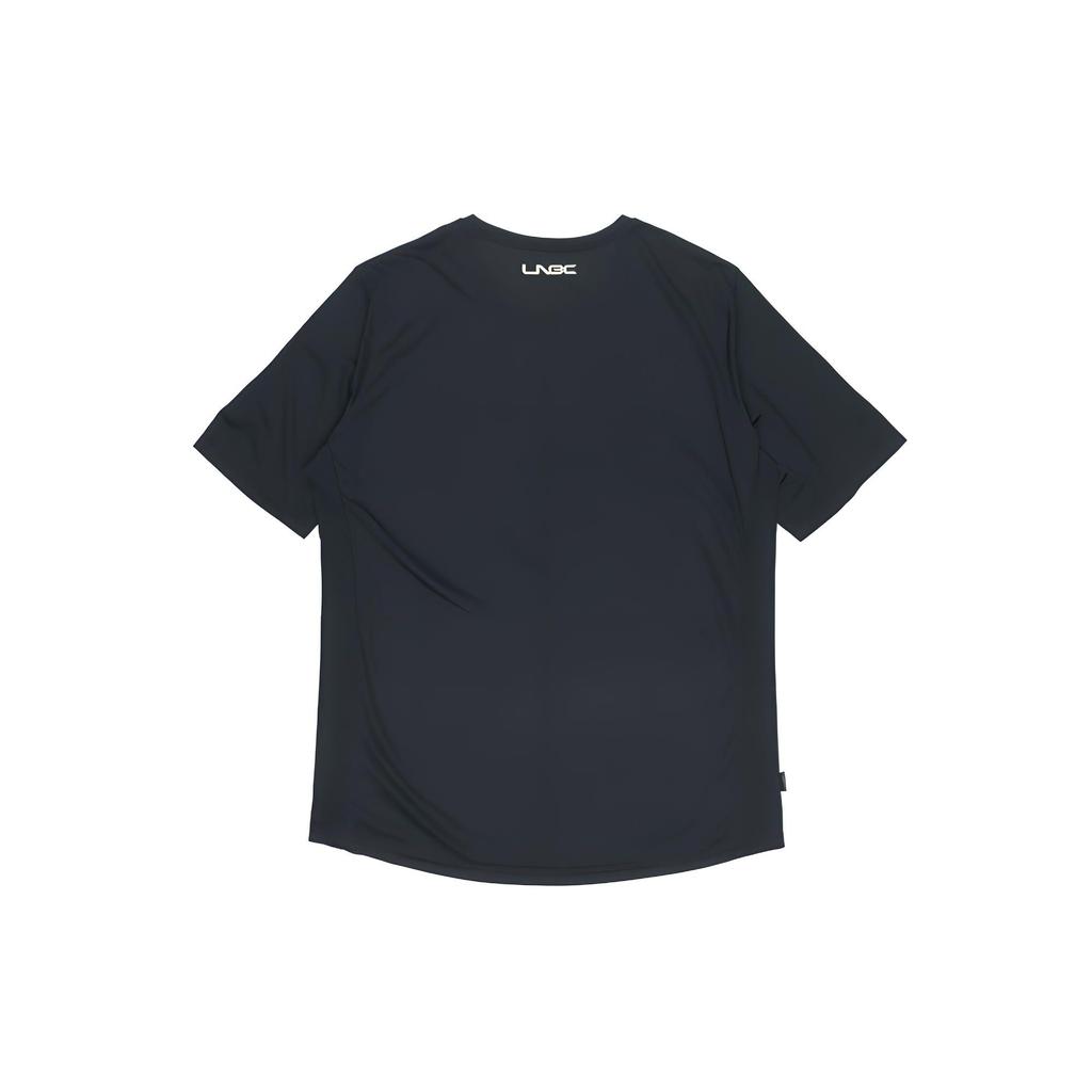 Li Ning Quick-Dry Breathable Round Neck Solid Color T-Shirt Men Tops Black ATSS797-1