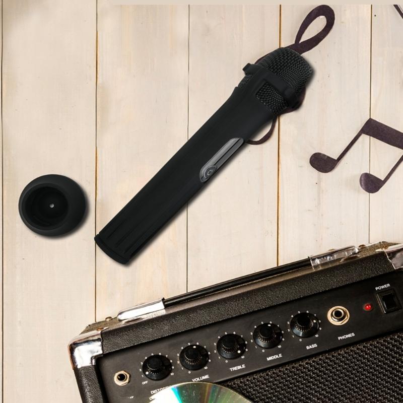 Silicone Case Mic Sleeves Microphone Stand Microphone Case for Wireless Microphone Dust Prevention Accessories