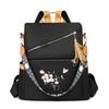 New Backpack Guochao Ethnic Fashion Commuter Schoolbag Large Capacity Women's Simple Casual Shoulder Bag Travel Bag