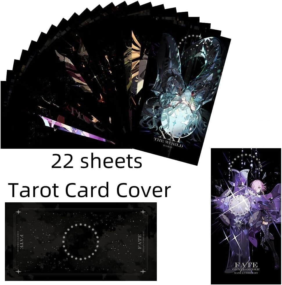 Compatible Fate Tarot Cards FGO Grand Order Anime 23 Pieces Cosplay Props Board Game (23 Cards) Parallel Import