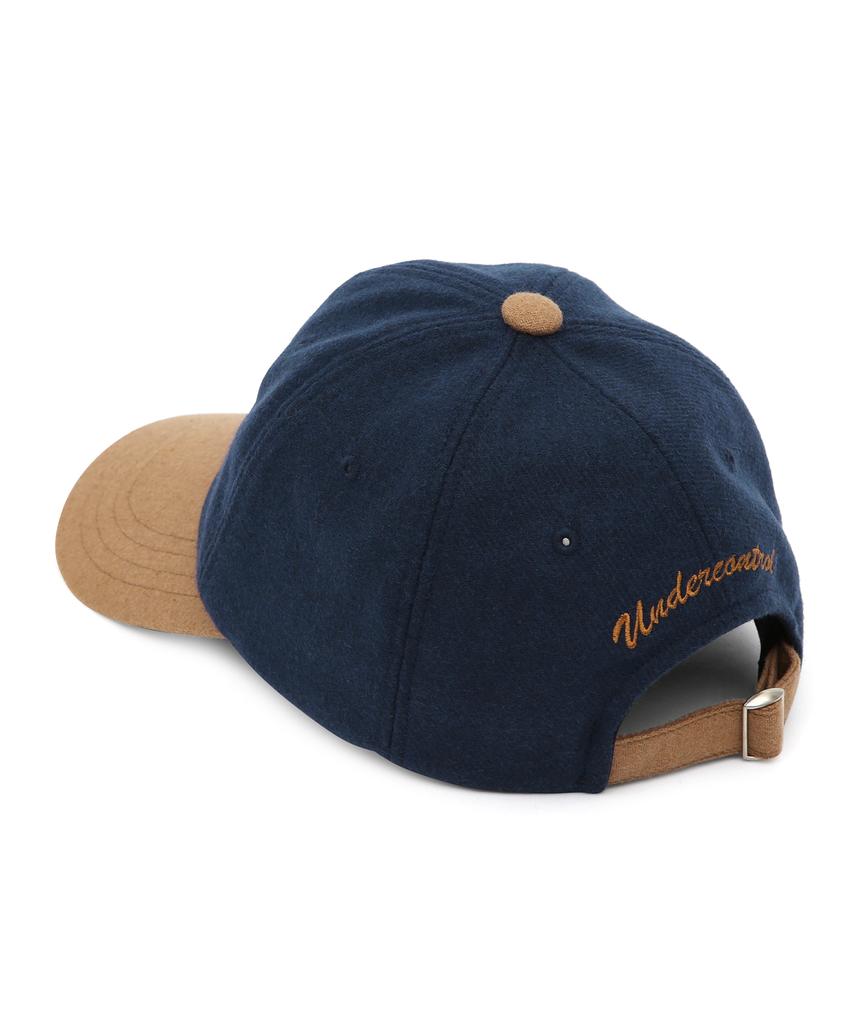 Eondeokeonteulol Autumn/Winter Flannel Color Block Soft Top Unisex Ball Cap Baseball Cap Circle Tm / Authentic Bb / Blue Flannel