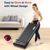 Compact Foldable Electric Treadmill: Silent Indoor Walking Fitness Machine