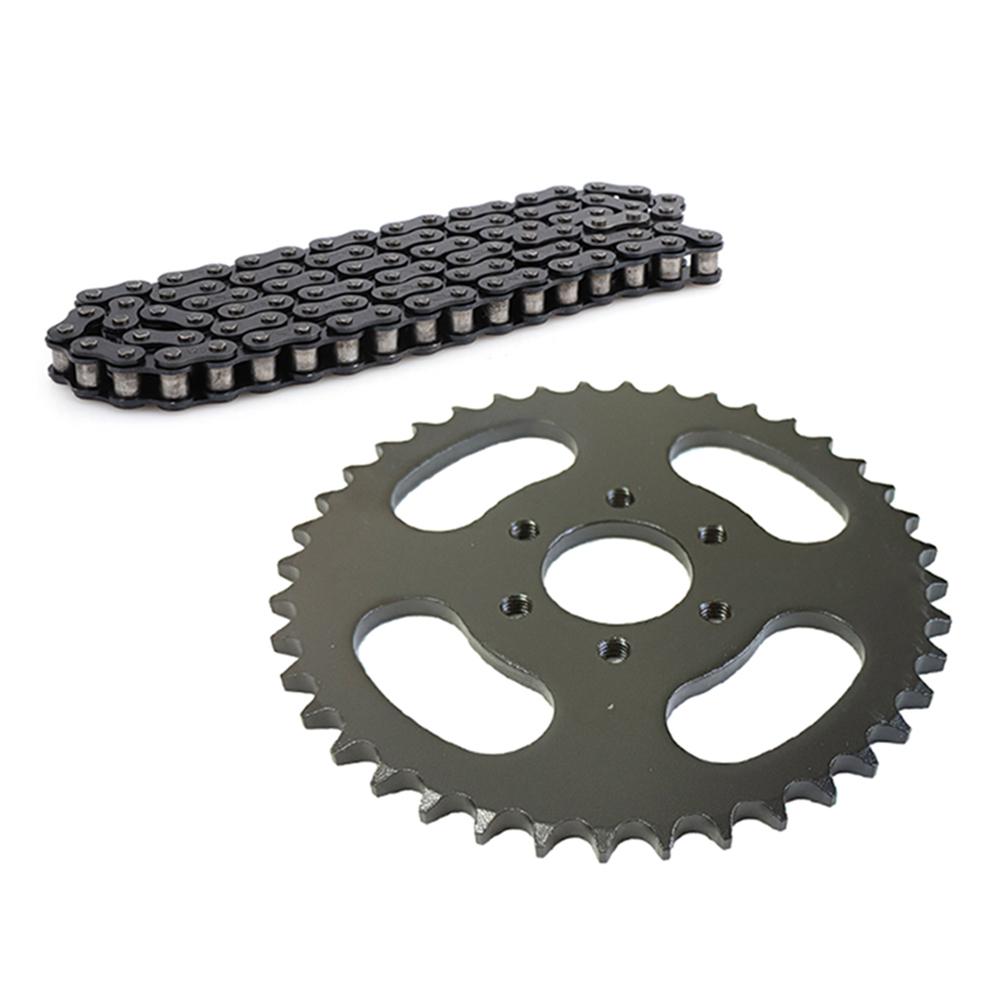 428-40T Rear Sprocket 104 Link Drive Chain For 125cc 150cc 200cc 250cc ATV Go Kart UTV Buggy Quads 4 Wheeler Motorcycle Parts