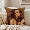 Singer MMariah Carey Cushion Cover Pillowcase Antidustmite living Room Sofa Decor Cushion Room