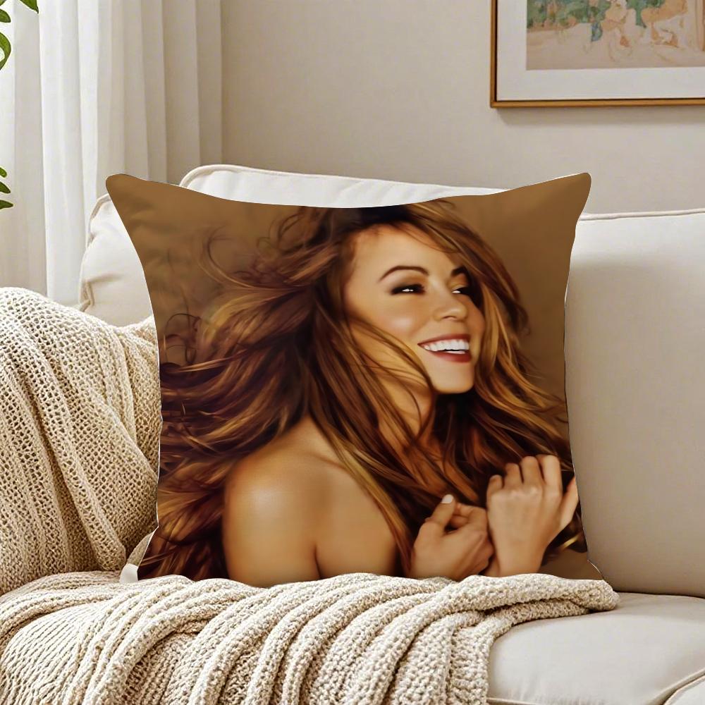 Singer MMariah Carey Cushion Cover Pillowcase Antidustmite living Room Sofa Decor Cushion Room