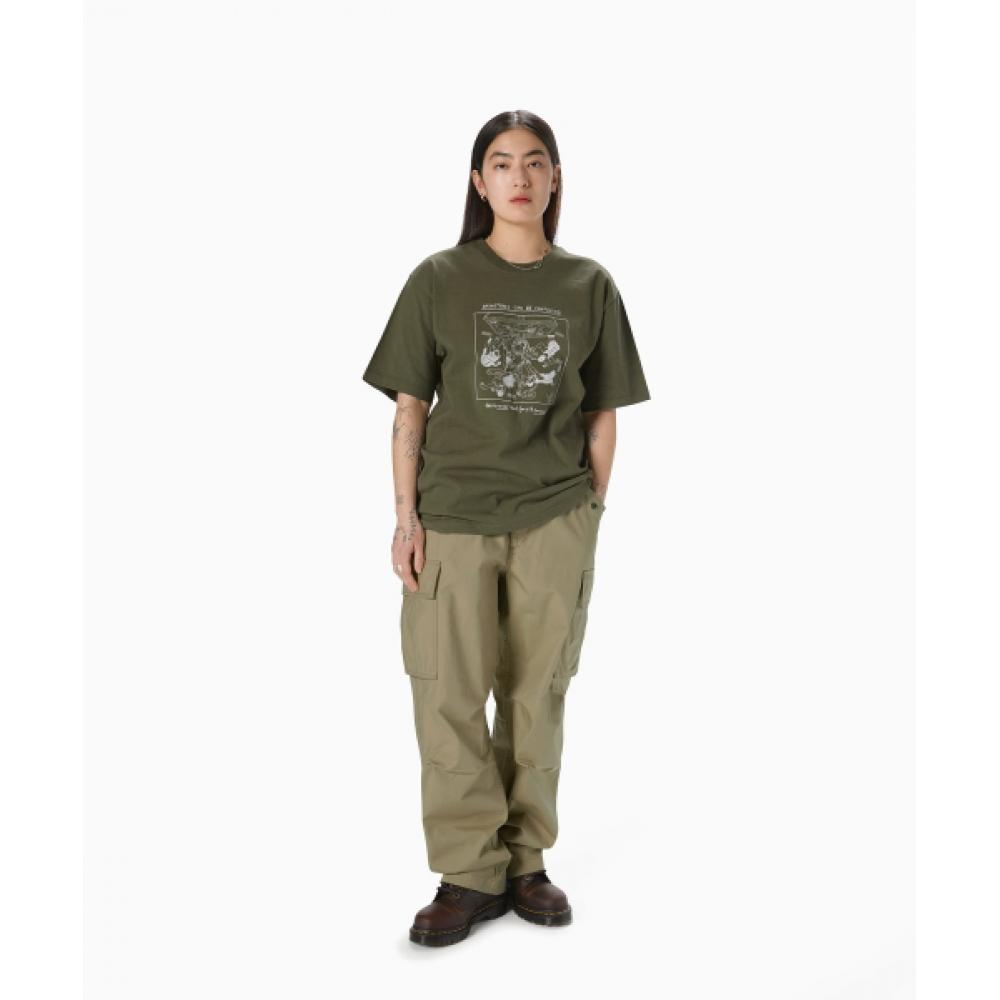 Thisisneverthat Confusing Basketball Tee Olive