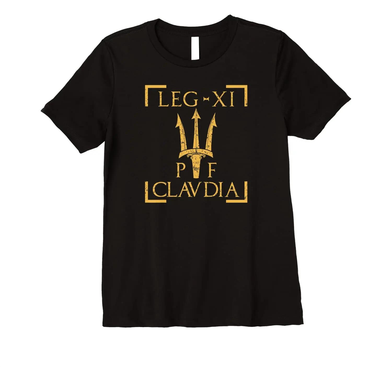 

Legio XI Claudia Pia Fedelis Neptune Trident Roman Legion T Shirt. New 100% Cotton Short Sleeve O-Neck T-shirt Casual Mens To... S разноцветный