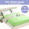Waterproof Fitted Bed Sheet With 360 Elastic Band Mattress Protector Cover Bedspreads for Single Double King Queen Size Bedsheet