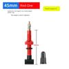 45/60/80mm F/V Valve Nipples Anodized Tubeless Tire Valves   Bicycle Tubeless Rim