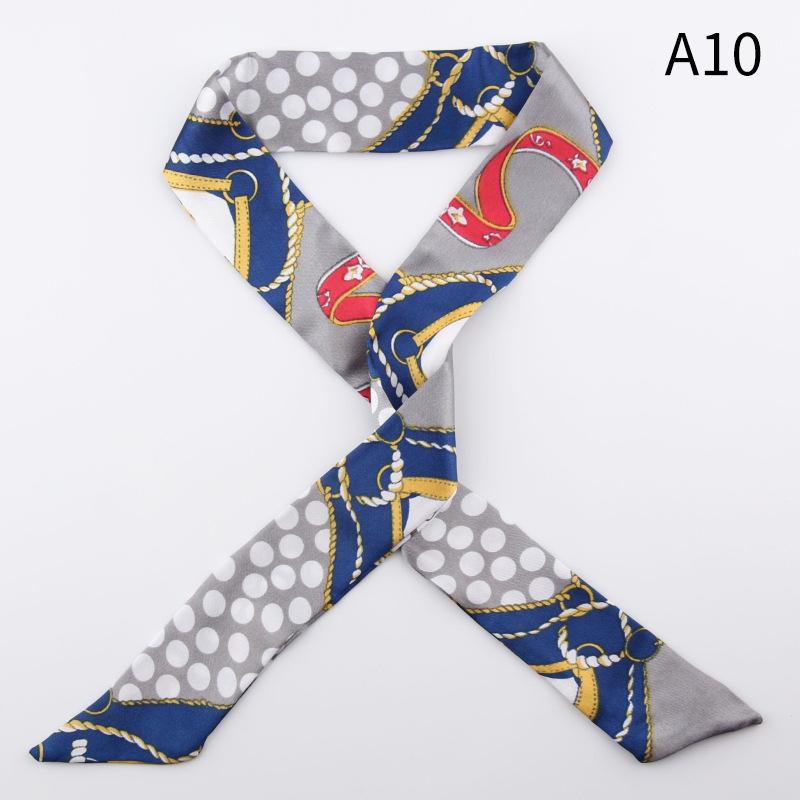 Silk Scarves Versatile Tied Bags, Long Strips, Small Silk Scarves, Bows, Headbands, Streamers, Gift Boxes, Gift Straps.