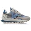 New LiNing Fangyuan Eternal Running Shoes Women's Low Top Light Gray Blue/White Sand Gray/Denim Blue AGCR058-8