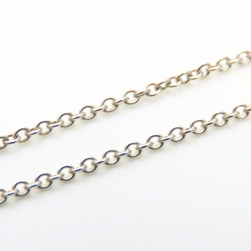 Used TIFFANY&Co. Necklace Double loop Silver925 2.9g Silver El Saperetti