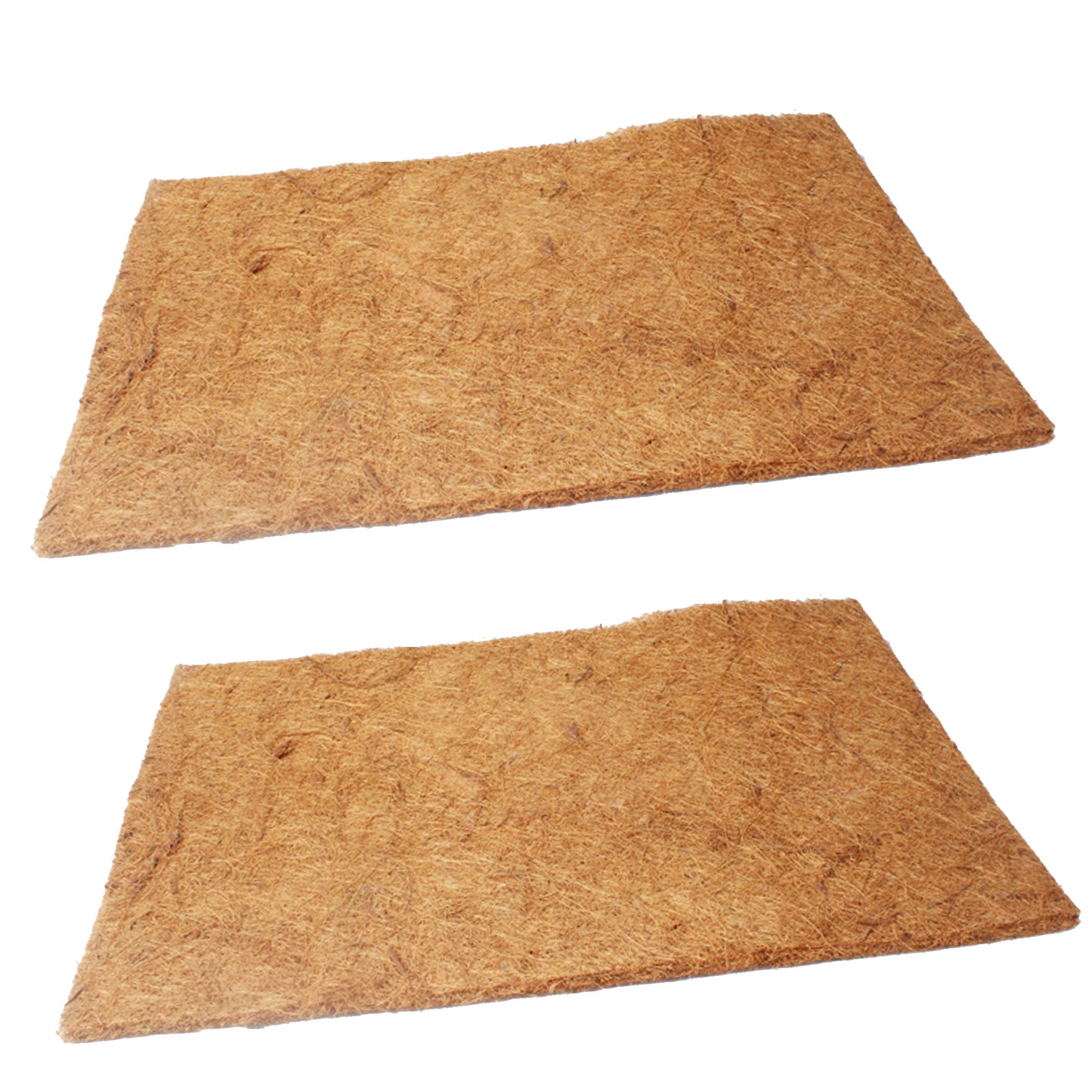 

nullie Reptile Coconut Terrarium 80 x 40 Set of 2 Mat, Carpet, Flooring, Approx. cm,