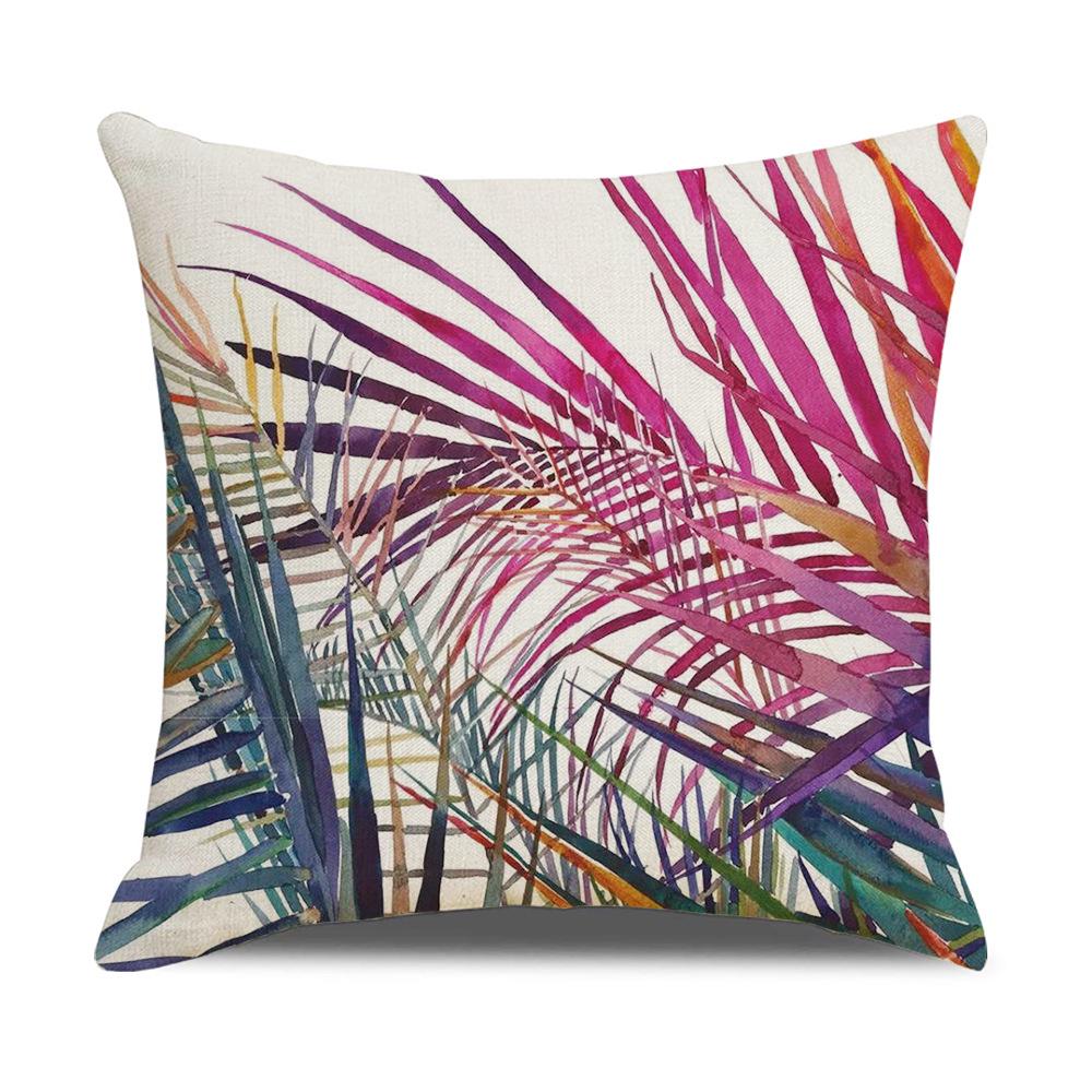 Nordic Tropical Plant Pillowcase - New Home & Office Decor Cushion Cover