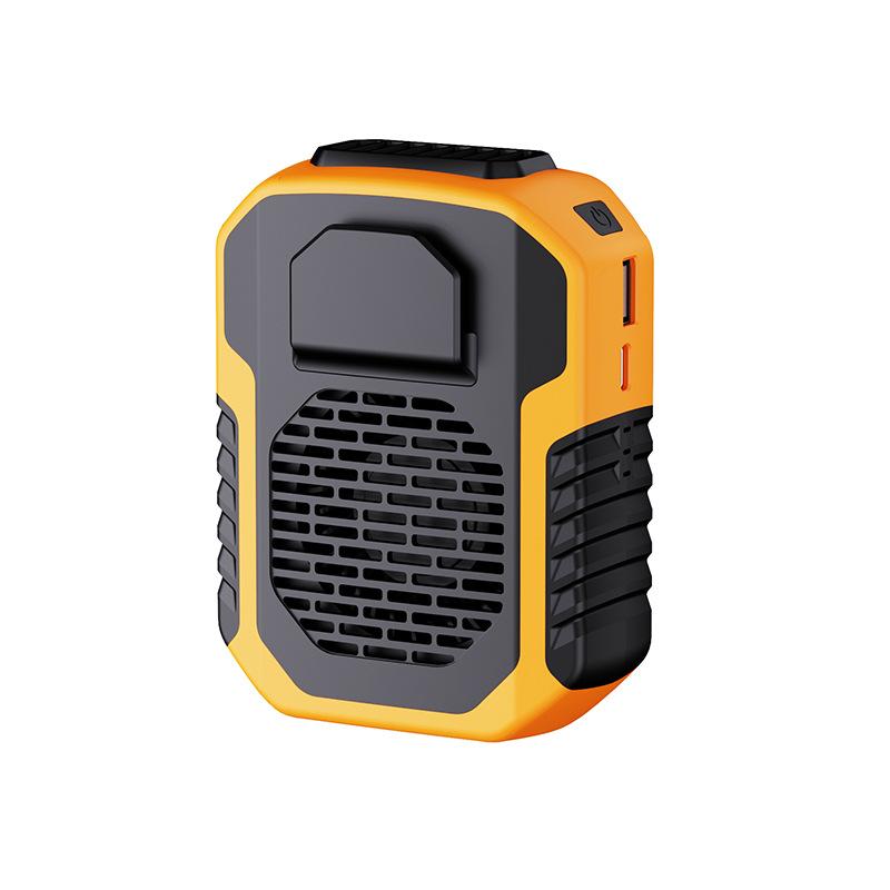 1Pc USB Portable Personal Hanging Waist Fan with Recharge Battery Ultra Quiet Wearable Electric Fan Handheld Air Conditioner