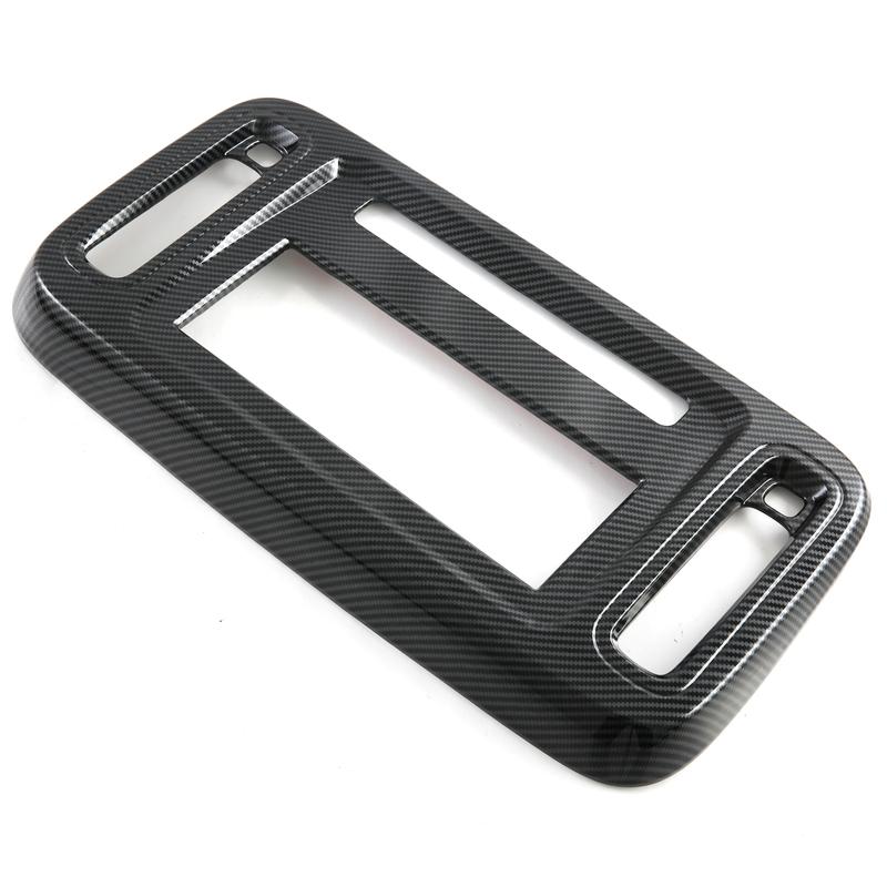 Car Accessories For Mercedes-Benz Vito W447 2024 2025 ABS Carbon Fiber Style Interior Console Navigation Panel Trim Cover