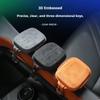 Car Key Case Cover Shell Fob For Chery iCAUR V27 iCAUR V23 3D Suede Remote Car Keychain Protective  Accessories