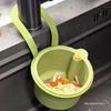 Hanging Kitchen Sink Basket: Food Residue Filter & Fruit Washer