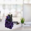 Skull Pen Holder Makeup Brush Holder Bathroom Storage Holder Skeleton Desk Organizer for Keys Cosmetic Tools Halloween Decorations