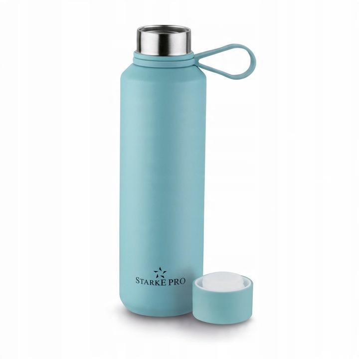 Butelka Próżniowa Termiczna Bidon Kubek Zielona Starke Pro Savana 600 Ml