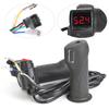 1 Pair E Bike Thumb Throttle LCD Display Digital Battery Voltage Power Switch for Electric Vehicle