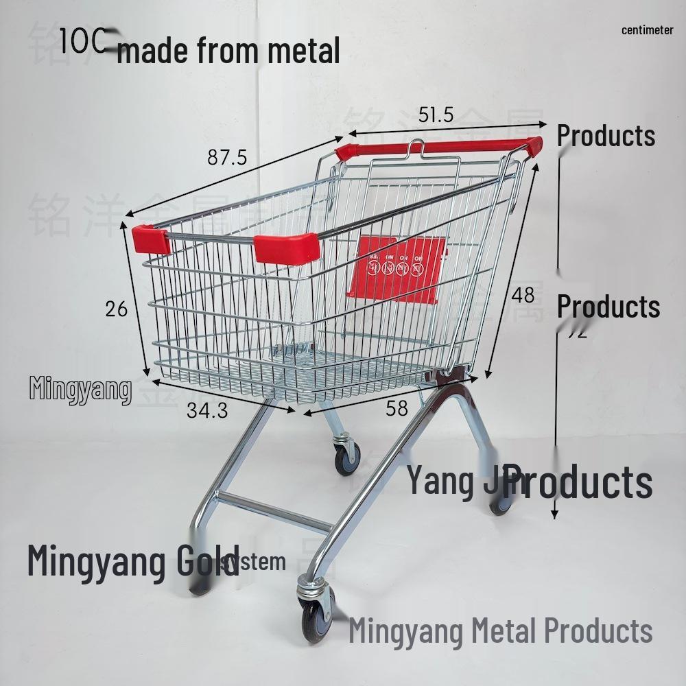 Multi-Purpose Shopping Cart for Home and Mall Use