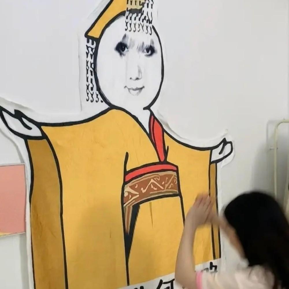 Flannel Chinese Meme Blanket Fade-resistant Sofa Throw Blanket Emperor Dragon Blanket  Living Room