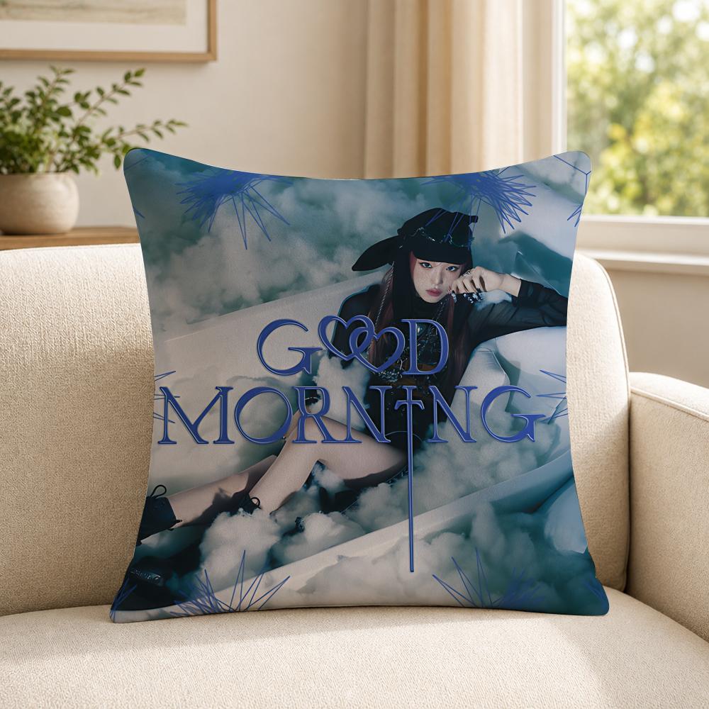 Kpop YYENA Cushion Cover Soft Short Plush SkinFriendly Cushion Case for MultiScene Use