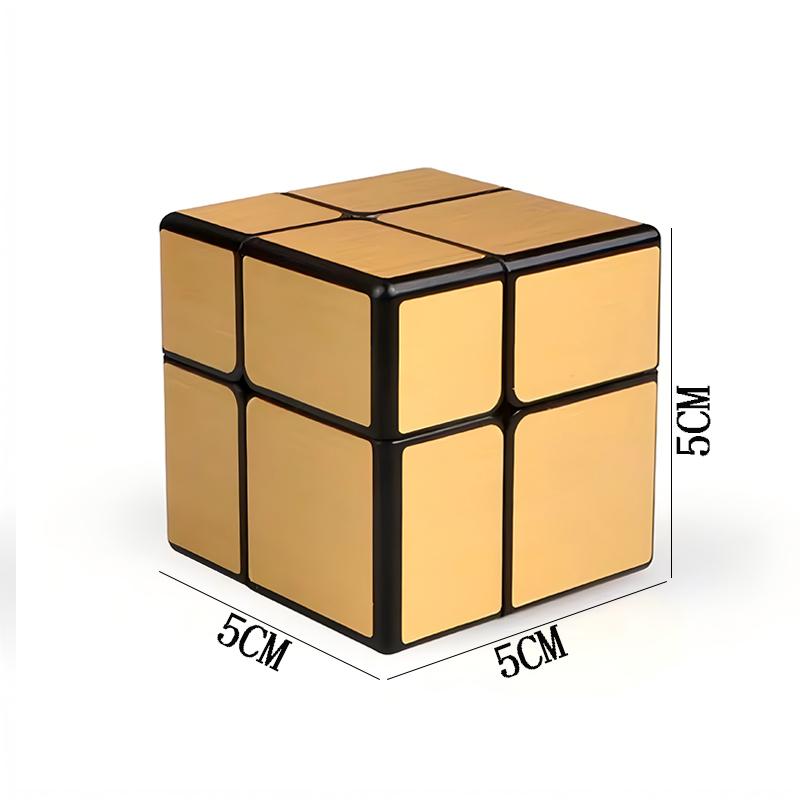 Toys Speed Educational Mirror Cube 2x2 Stickerless Brain Teasers Puzzles For Cubo Mágico Zauberwürfel Kids Children