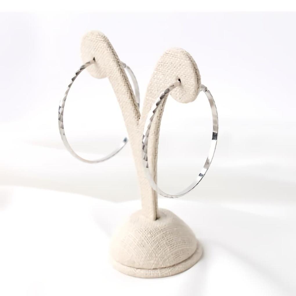 

Women s Daily Titanium Needle Earrings Comb Pattern Ring small ring