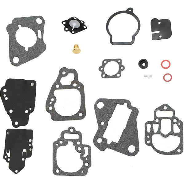 

GXARTS Carb Carburetor Rebuild Kit W/Gasket 18-7212 fit for Mercury Mercruiser Mariner Outboards 6 8 9.9 10 25 20 25 HP Boat Motor Parts 1395-97611