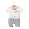 Heren Korte Mouw Zomer Romper voor Pasgeboren en Baby Jongens (0-1 Jaar) - Babykleding