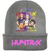 Peripheral Knitted Hat Curled Wool Hat Printed Doudou Hat Outdoor Cold Hat Adult
