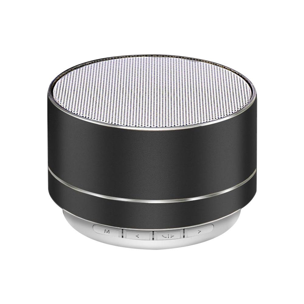 A10 Wireless Bluetooth Speaker Small Steel Cannon Subwoofer Portable Mini Gift Card Bluetooth Audio PC Notebook Outdoors Speaker