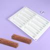 Vertical Stripes Silicone Molds Nonstick Mousses Cake Molds Cake Decorating Tool for Truffles Cheesecakes Easy to Clean