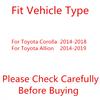 Side Mirror Glass For Toyota Corolla 2014-2018 Allion 2014- HD With Heating Rearview Mirror Lens Automotive Accessories