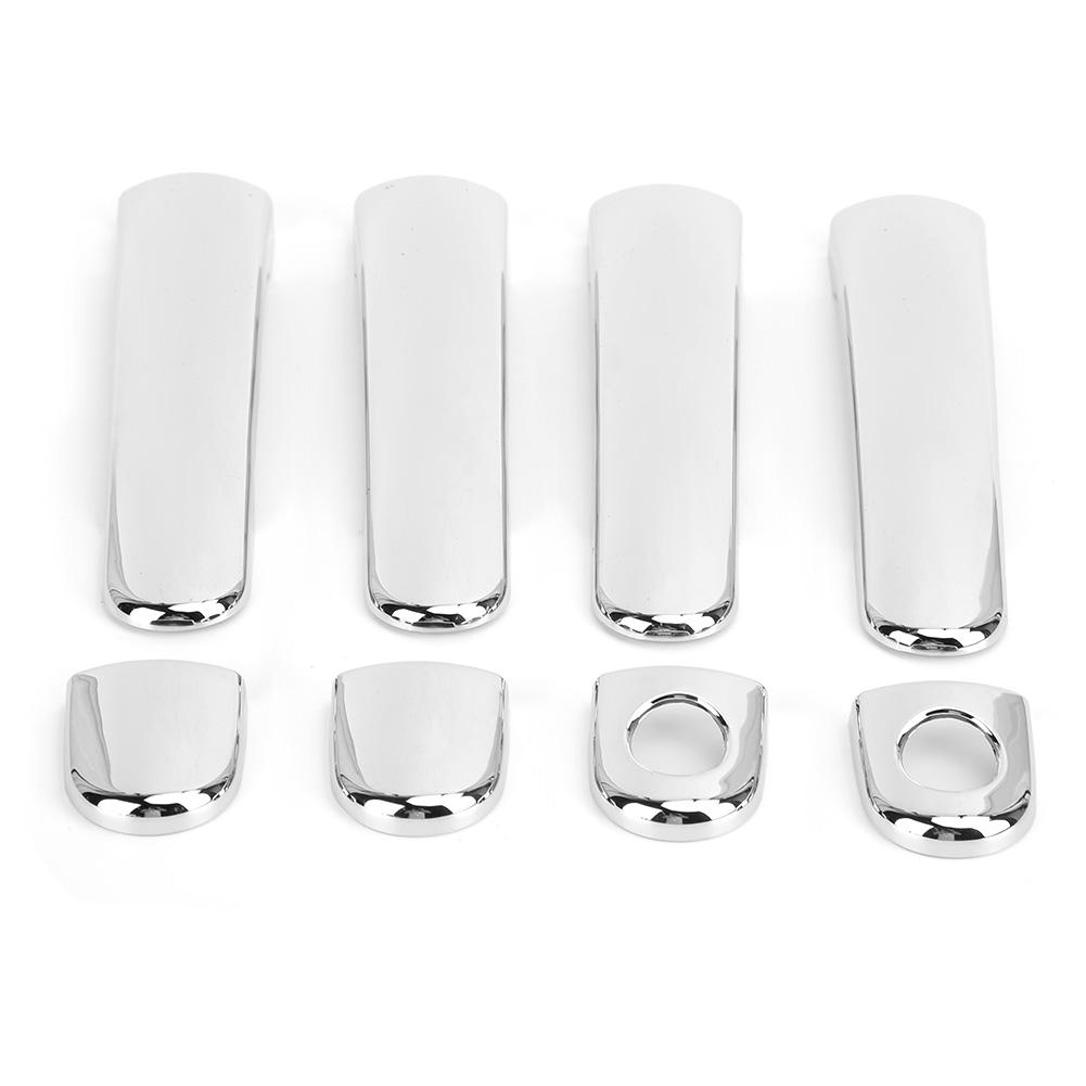 Stainless Steel Electroplate Door Handle Fits for Skoda Octavia 2005 2012