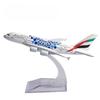 1/400 Scale Emirates Airbus A380 Aircraft Diecast Metal Miniature Airplane Model Planes Drop Shipping