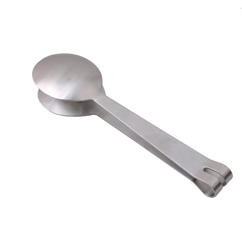 Neue wiederverwendbare Edelstahl-Teeflaschenzange Teeflaschenpresse Siebhalter Griff Metalllöffel Mini-Zuckerzange Teeblatt-Sieb