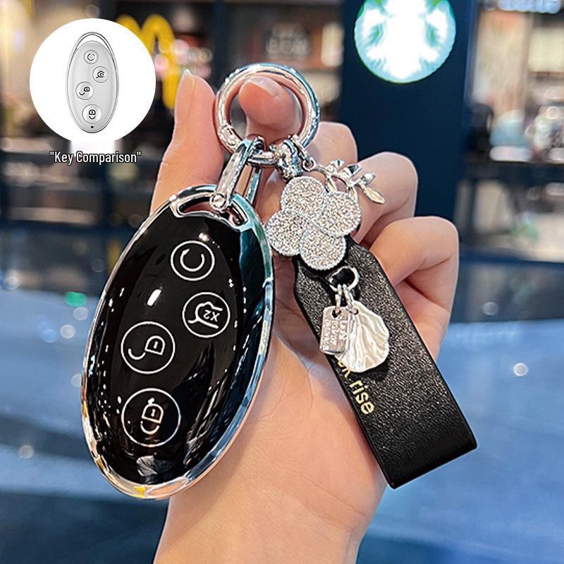 BYD Song Max/Yuan/Qin Pro/EV360/S7 Klasický kryt klíče od auta s přezkou.