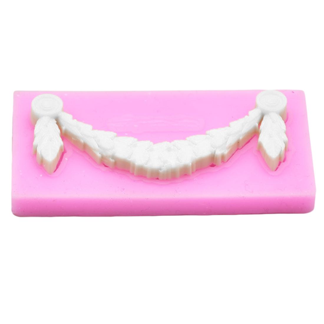 

Кружевная рельефная форма, силиконовая форма для помадки, торта, абразив для выпечки своими руками X154 розовый