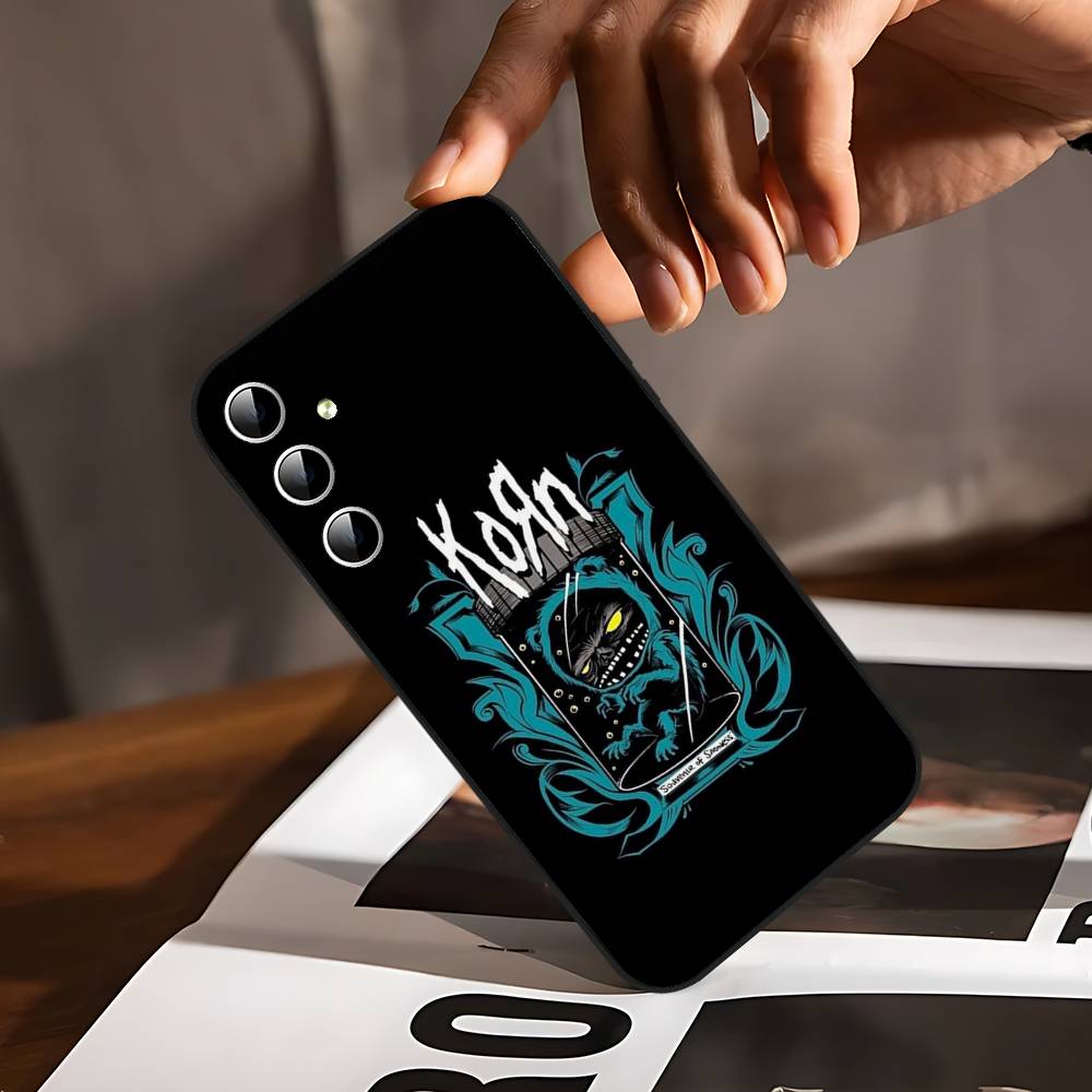 Rock Band K-Korn Phone Case For Samsung Galaxy S21 S22 S23 S24ULTRA S25ULTRA FE Ultra Plus5G A52S Soft Cover